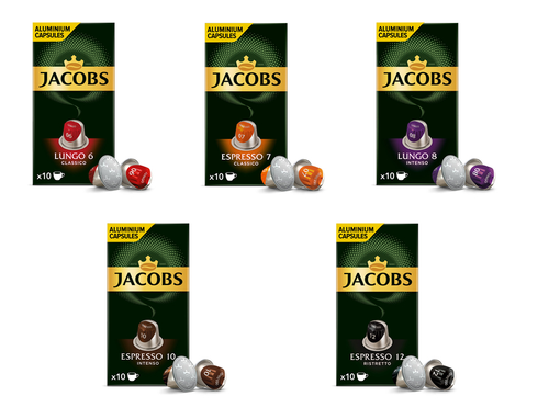 JACOBS PREMIUM PODS - NESPRESSO MACHINE 
