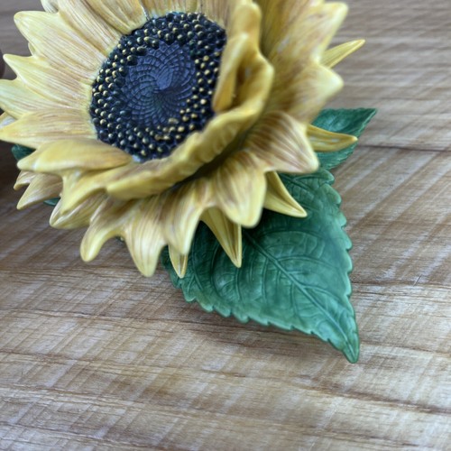 Lenox Yellow Sunflower Porcelain Figurine Home Decor "Blooming in the Sun" - Picture 5 of 17