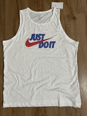 Men's Nike Dri-FIT Training Tank Size XLarge,  Just Do It 