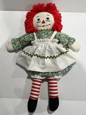 green emerald velvet dress Marcella & Raggedy Ann Miniatures Series
