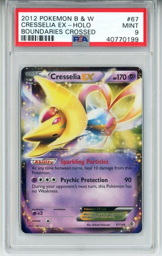 Cresselia-EX graded PSA 9 for sale on eBay