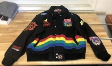 JH Hamilton Design Dupont Jeff Gordon 90s Nascar Jacket Winston Cup-XL