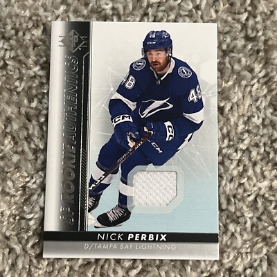 2022-23 Sp Rookie Authentics Nick Perbix Jersey Patch RC #129