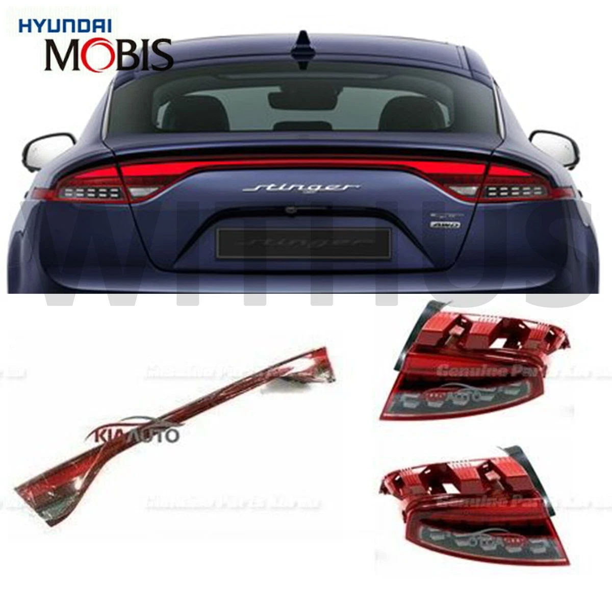 Kia stinger 2024 tail lights