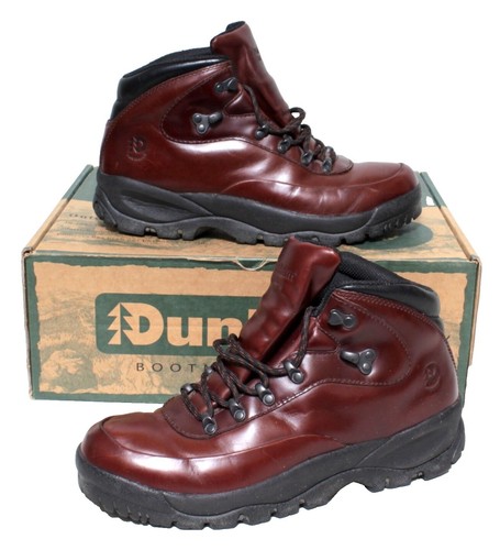 Vintage Dunham Waterproof Duck Boots Brown Leather Sherpa Wool Lined Mens Size 8 Vintage Dunham Waterproof Duck Boots Brown Leather Sherpa  main image 2