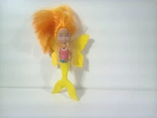 Swimways Fairy Tails Mermaid 5.5 inches Doll Swimming Pool Bath Toy Orange Hair