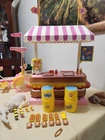 Vintage Barbie California Dream Hot Dog Stand Playset 1980s