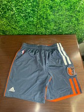 2011-12 Charlotte Bobcats Basketball Issued Pre Game Shorts adidas Size XL+0