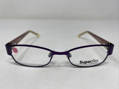 Superflex SFK-136 C.3 45-15-120 Purple Metal Full Rim Eyeglasses Frame /K29