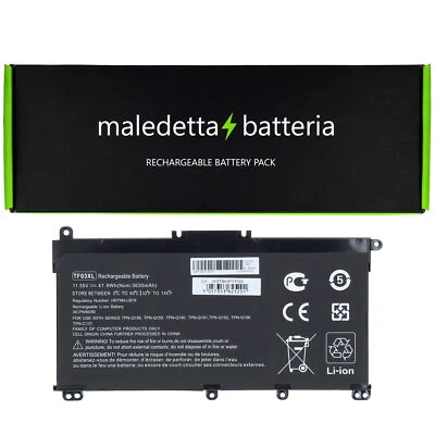 MALEDETTA BATTERIA Batteria Nero 11,55 V 3600 mAh SOSTITUTIVA Hp-compaq TF03041XL, TF03XL,