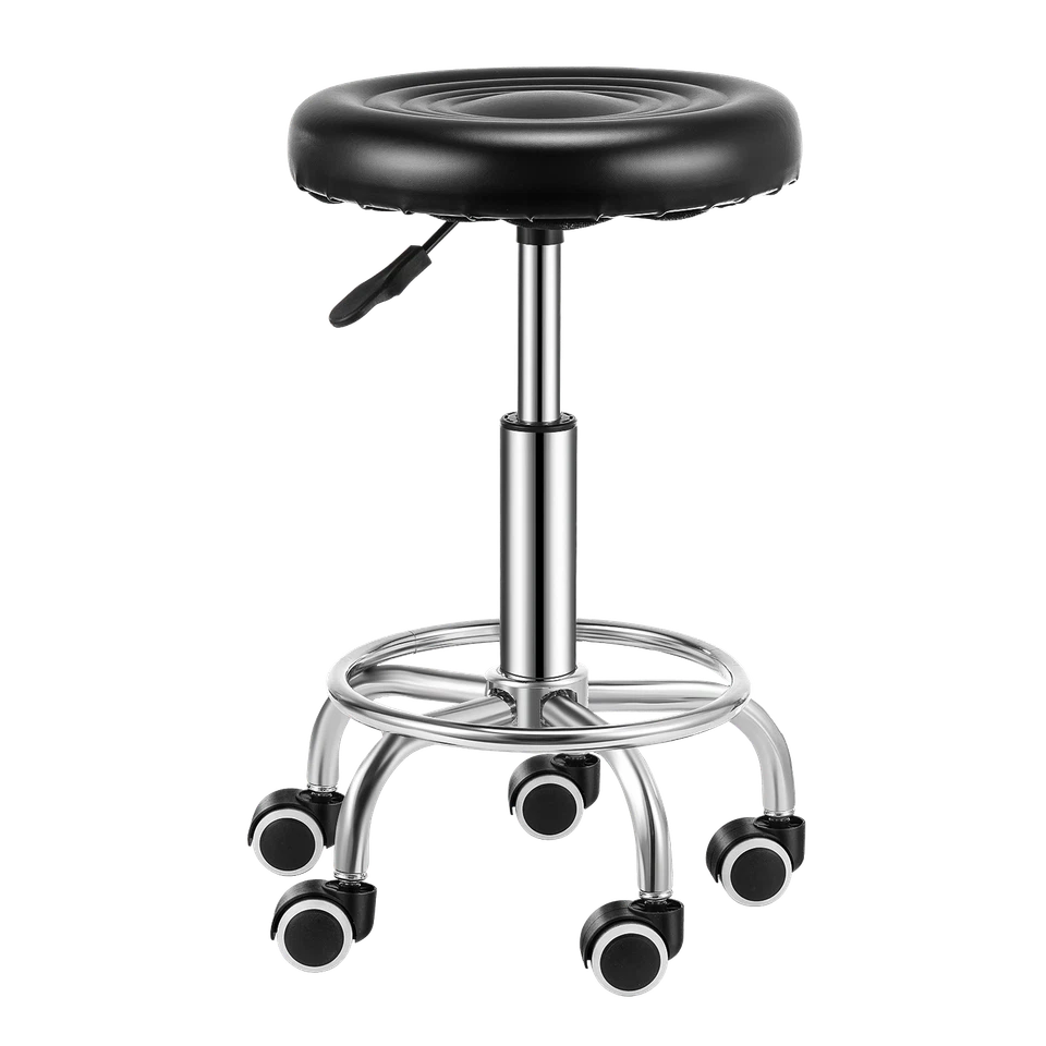 Drehhocker auf Rollen höhenverstellbarer Rollhocker für Kosmetikstudios Gxydudrv - Bild 2 von 4