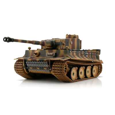 RC Tiger I 1:16 Torro Modell   Rauch, BB-Schuss, Metallgetriebe   Fertigmodell