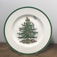Spode England Christmas Tree Dinner Plate 10 3/4"  S3324R 
