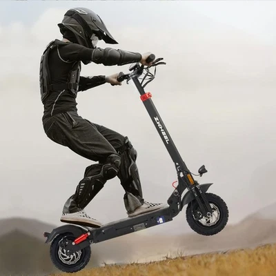 ZWHEEL T4 Elektroroller E-Scooter mit Straßenzulassung 500W Klappbar ABE 50km DE