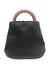 MARNI Borsa con manico Donna Borsa nero stile casual