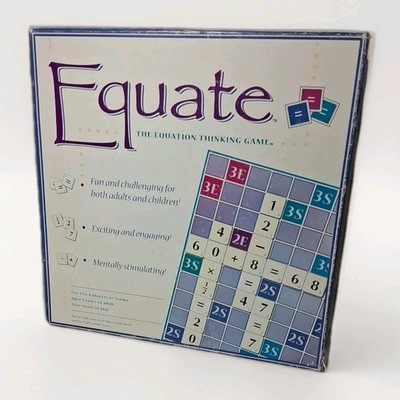 Equate The Equation Thinking Math Board Game Educational For REPLACEMENT PARTS