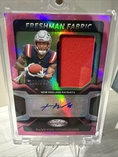 2025 Panini Certified - Freshman Fabric Mirror Signatures TreVeyon Henderson...