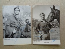 Winnetou Karl May Der Schatz im Silbersee Götz George Autogramm und Lederstrumpf