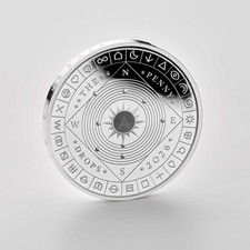 The Royal Mint - The Penny Drops 2026 UK £5 Silbermünze PP - Schatzsuche
