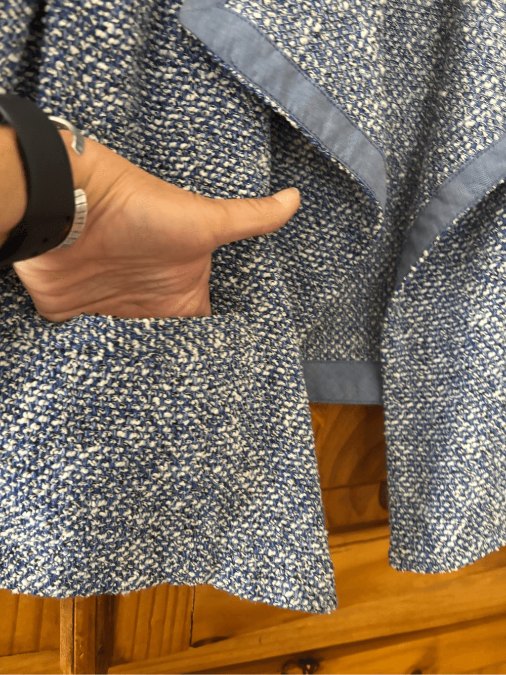 Talbots Open Front Waterfall Jacket - image 4