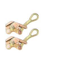 Biugaaufai 2 Pack 2T Cable Grip 4409 Lbs Wire Gripper Wire Rope Tightener Cable