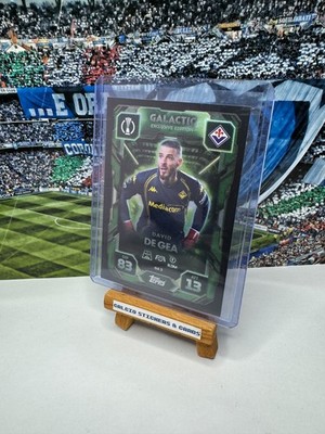 Topps Match Attax 2025/26 David De Gea Fiorentina Galactic Exclusive Edition