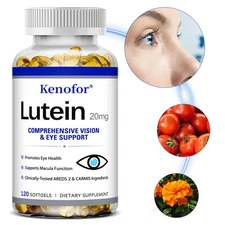 Zeaxanthin Softgels Promote Blood Circulation In The Eyes Improve Night Vision