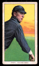 1909-11 T206 - Frank Owen 150 Factory No. 25 Back RC VG NICE CARD