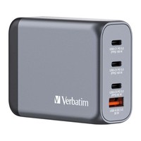 ŁAdowarka Sieciowa Verbatim Gan GNC-100 3Xusb-C PD (2X100W+65W) 1Xusb-A QC 3.0 V