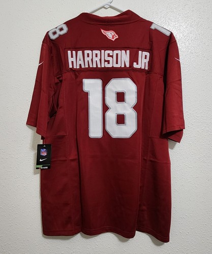 *SALE* MEN'S ARIZONA CARDINALS Marvin Harrison Jr #18 Stitched Jersey SZ M NWT