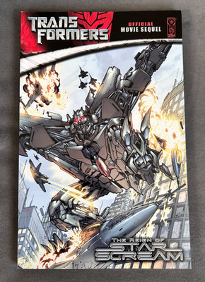 Transformers Movie Reign of Starscream SIGNED Vol 1 TPB (IDW 2007)  1st Printing