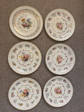 6 Plates By Wood & Sons, Burslem England