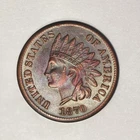 Nice 1870 Indian Head Penny Extremely Fine free shipping Rare---1Pcs