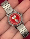 1970's Vintage Timex Snoopy Mechanical Watch - Good Condition! - 390121