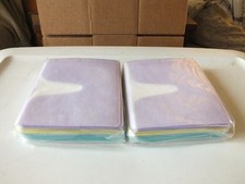 Poly CD/DVD Sleeves with Mesh Backing  Binder Holes Approx. 50/PK New