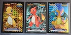 CHARMANDER X CHARMELEON X CHARIZARD LOT - POKEMON KANTO CREALASER RARE TCG HOLO