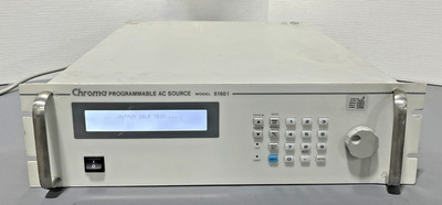 Chroma ATE Inc. 61601 Programmable AC Power Source 90-250VAC 47-63Hz Tested