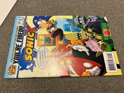 Sonic X #22 Comic Book - HTF - 2007 Sonic The Hedgehog Cartoon Tie-In!
