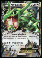 Rayquaza EX 75/108 Roaring Skies