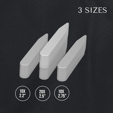 Metal Collar Stays for Men Set of 40 Dress Shirt Collar Stays for Men, 3 Si...