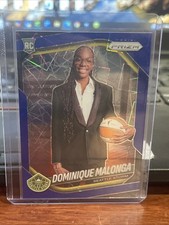 2025 Panini Prizm WNBA Dominique Malonga Blue Velocity Variation (RC) #144
