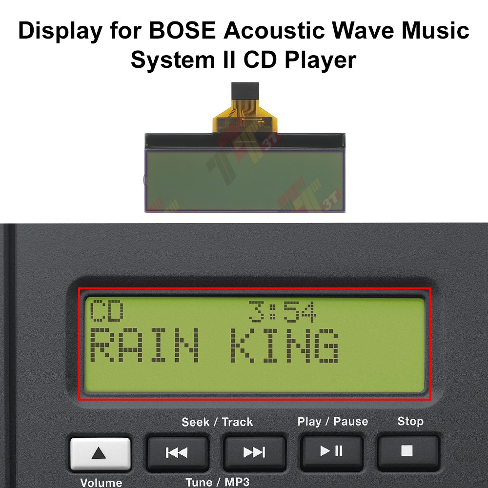 Display U.R.T.7457741001 for BOSE Acoustic Wave Music System II CD