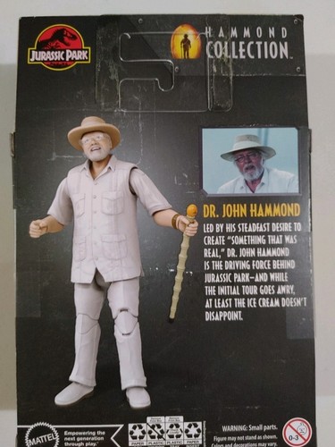 Jurassic Park Hammond Collection John Hammond Figure New In Sealed Box - Picture 2 of 3