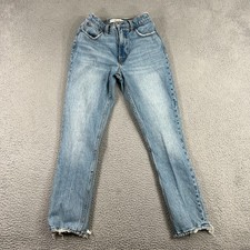 Abercrombie  Fitch Jeans Womens 25/0R Blue The Skinny High Rise Mid Wash Denim