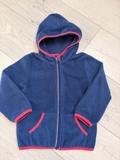 Mädchen Strickjacke von Pocopiano - Größe 104 - Dunkelblau