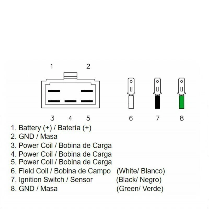 Nuevo regulador de voltaje rectificador para 1975 1976 1977 1978 Honda CB750F CB750K Foto 2 de 4