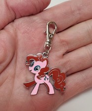 MY LITTLE PONY PINKIE PIE CHARM Zipper Pull Bag Purse Wallet Backpack Dog Collar