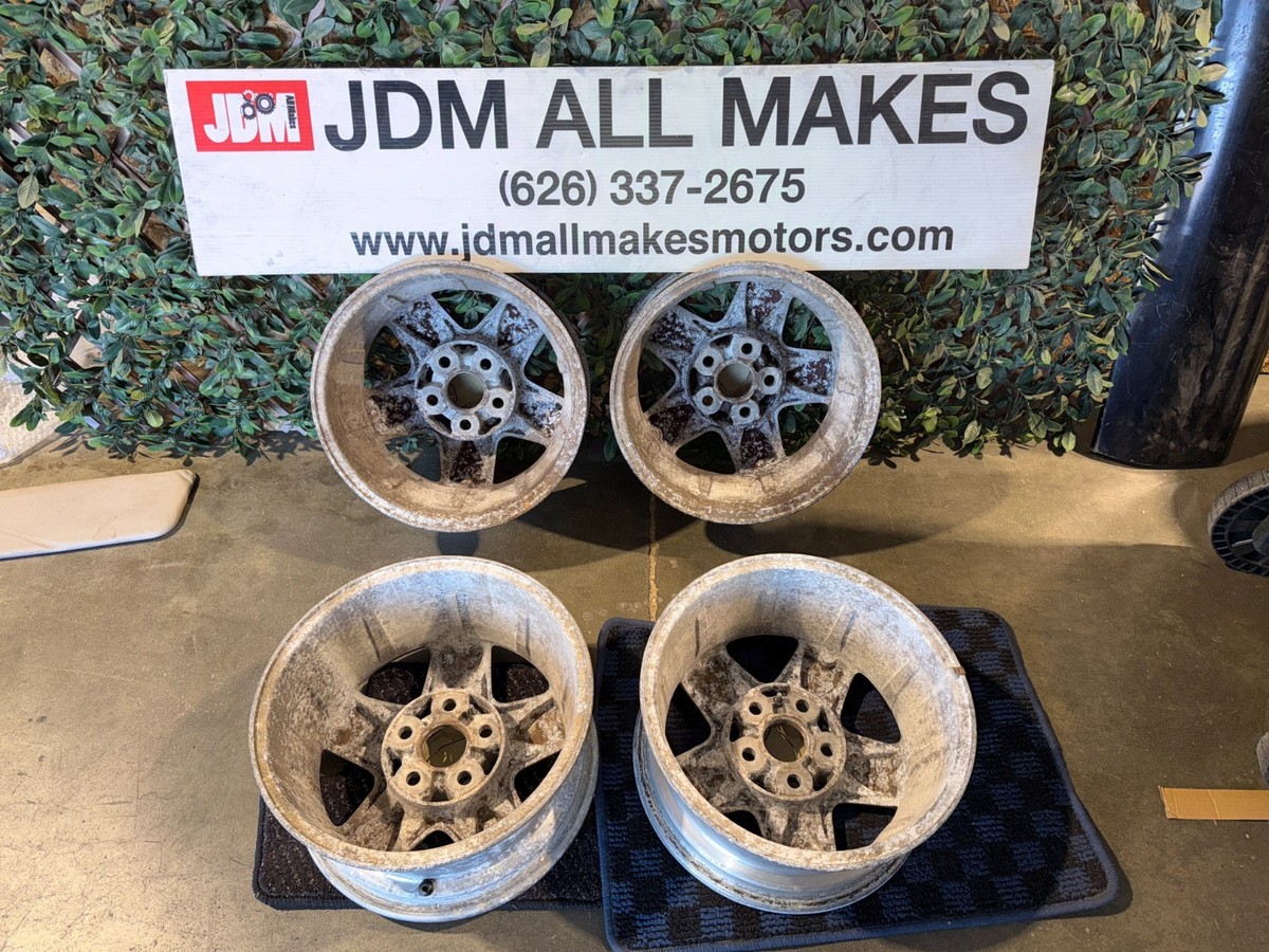 1995 JDM TOYOTA MR2 SW20 Wheel 15x7 / 15x6Rims Set Genuine