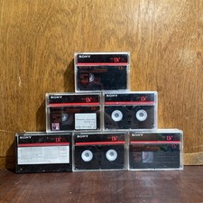 Sony DVM60ME Mini DV Digital Video Cassette Lot - USED UNTESTED AS IS