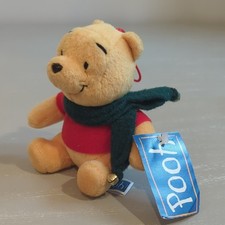 Disney Winnie the Pooh Ornament Winter Scarf Plush